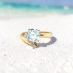 Cushion Aquamarine Ring thumbnail 3