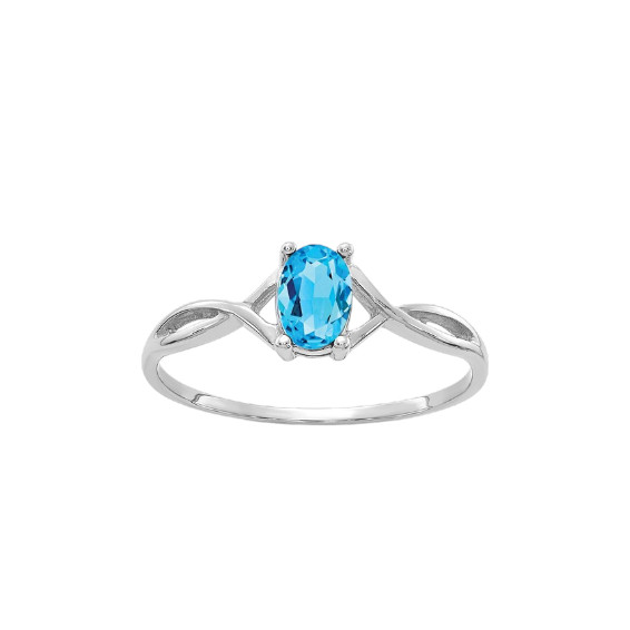 Blue Topaz Ring