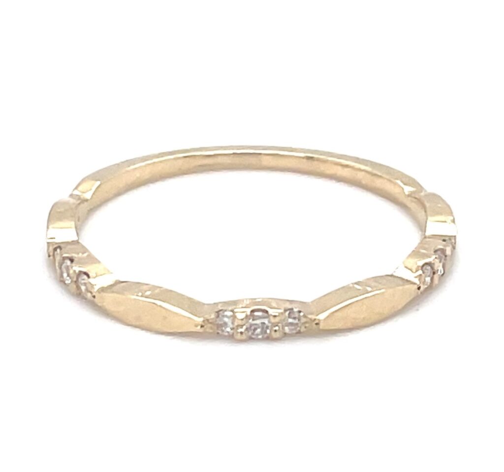 Dainty Diamond Band