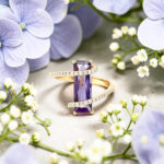 Amethyst Bypass Ring thumbnail 3