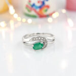 Emerald & Diamond Ring thumbnail 3