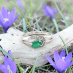 Emerald & Diamond Ring thumbnail 4