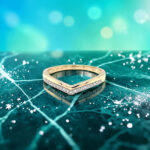 Chevron Diamond Band thumbnail 2