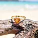 Heart Shape Citrine RIng thumbnail 3