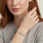 Double Heart Infinity Bracelet thumbnail 2