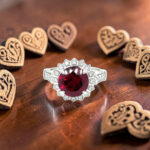 Lab Grown Ruby & Diamond Ring thumbnail 2
