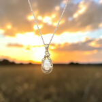 Opal & Diamond Pendant thumbnail 3