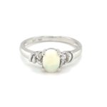 Opal & Diamond Ring thumbnail 1