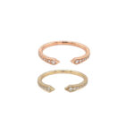Split Top Diamond Bands thumbnail 1