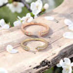 Split Top Diamond Bands thumbnail 3