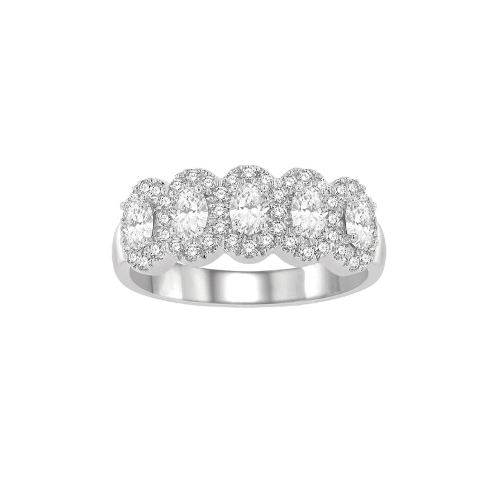 Oval Halo Band