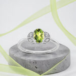 Peridot & Diamond Ring thumbnail 2