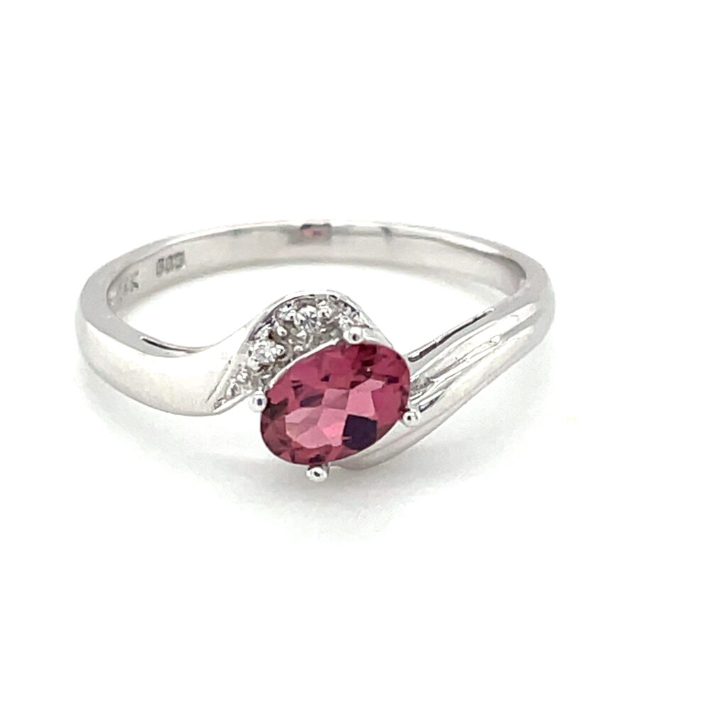 Pink Tourmaline Ring