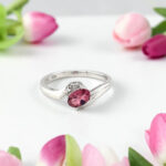 Pink Tourmaline Ring thumbnail 2