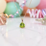 Trillion Peridot Pendand thumbnail 3