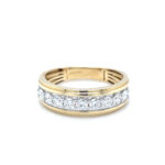 Gents Diamond Wedding Band thumbnail 1