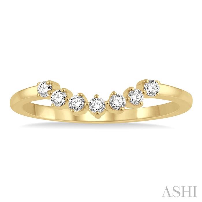 Curved Diamond Band