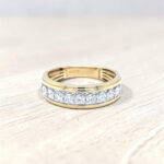 Gents Diamond Wedding Band thumbnail 2