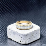 Gents Diamond Wedding Band thumbnail 3