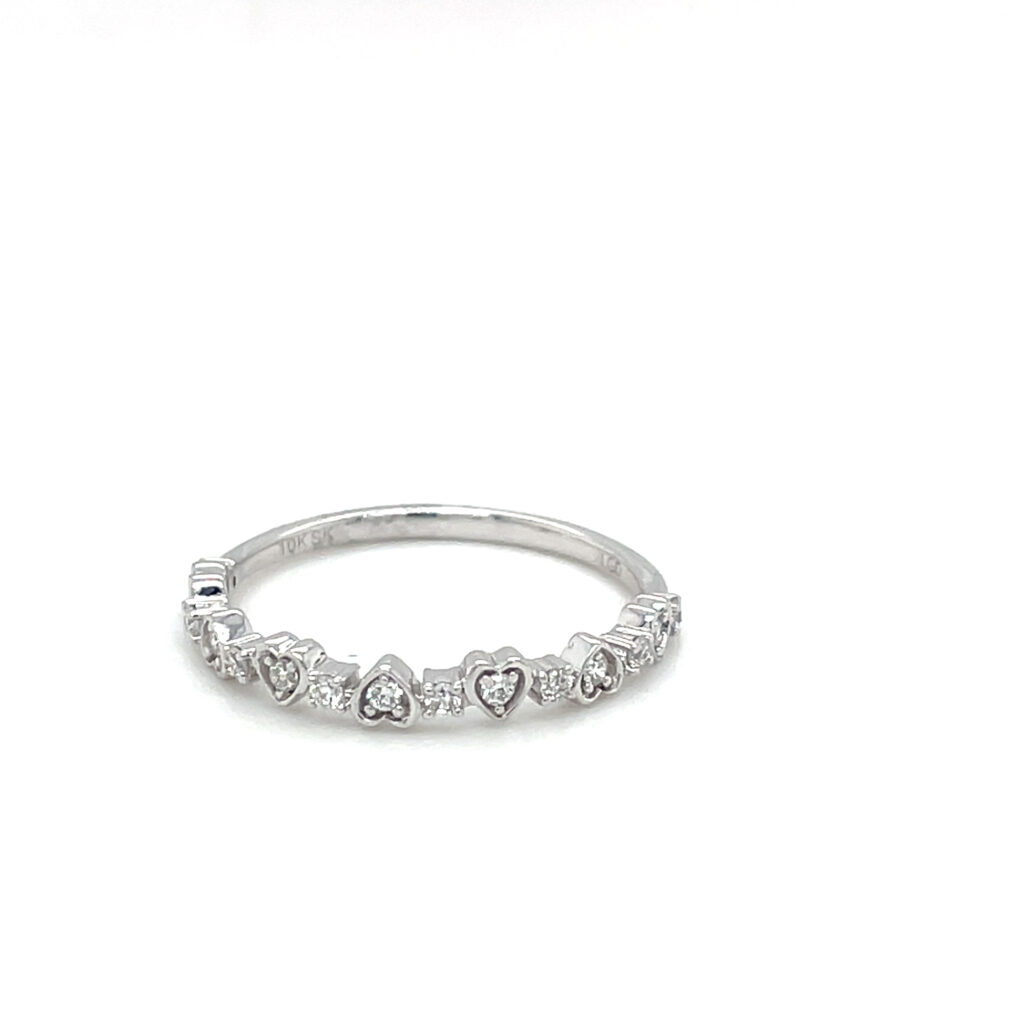 Heart Diamond Band