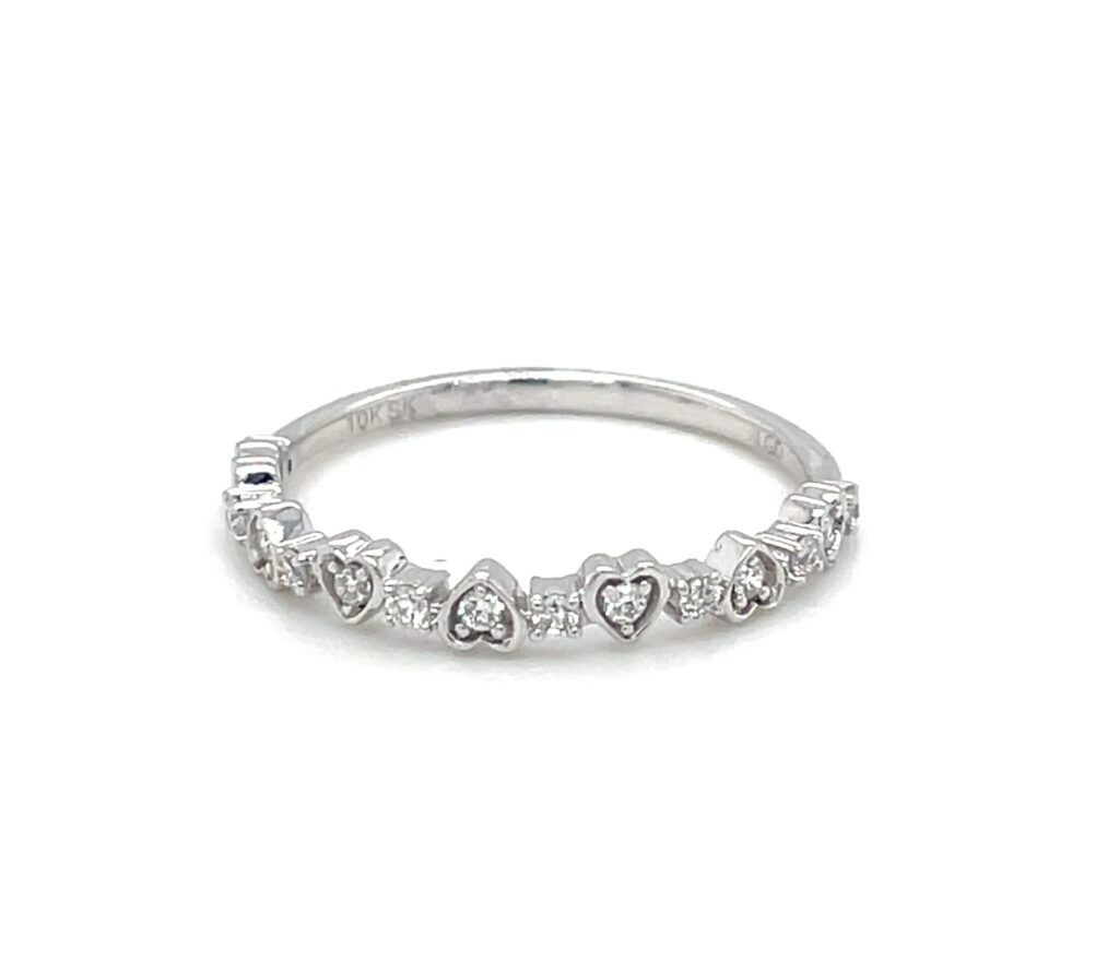 Heart Diamond Band