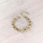 Gold Plated Circles Bracelet thumbnail 2