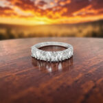 Pear Shape Diamond Band thumbnail 3